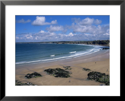 The Main Beach, Newquay, Cornwall, England, United Kingdom by Julian Pottage Pricing Limited Edition Print image