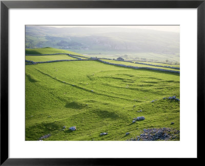 Remnants Of Celtic Settlement On Limestone Bench, Hill Castles, Wharfedale, Yorkshire by Tony Waltham Pricing Limited Edition Print image