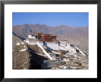 The Potala Palace, Former Residence Of The Dalai Lama In Lhasa, Tibet, Asia by Gavin Hellier Pricing Limited Edition Print image