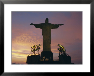 Cristo Redentor (Christ The Redeemer) On Mt. Corcovado Above Rio De Janeiro, Brazil, South America by Gavin Hellier Pricing Limited Edition Print image
