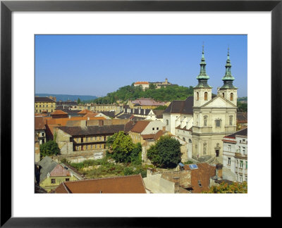 Rooftops And St. Michael's Church, Brno, Czech Republic, Europe by Upperhall Ltd Pricing Limited Edition Print image