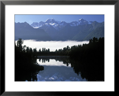 Lake Matheson, Mt. Cook, New Zealand by Peter Adams Pricing Limited Edition Print image