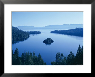 Lake Tahoe, Emerald Bay, Dawn , Tahoe, California, Usa by Steve Vidler Pricing Limited Edition Print image