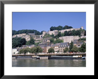 River Meuse And Citadel, Namur, Belgium by Danielle Gali Pricing Limited Edition Print image