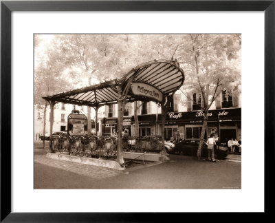 Abbesses Metro, Paris, France by Jon Arnold Pricing Limited Edition Print image