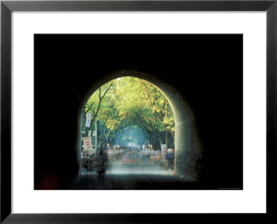 Ancient City Gate, Xian, China by Keren Su Pricing Limited Edition Print image