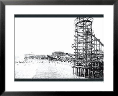 Amusement Park, Long Beach, California by William Henry Jackson Pricing Limited Edition Print image