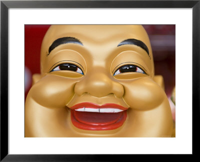 Smiling Buddha Souvenir, Longhua Pagoda, South Shanghai, Shanghai, China by Greg Elms Pricing Limited Edition Print image