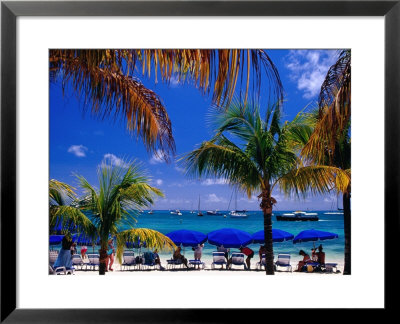 Philipsburg Beach On Great Bay by Richard I'anson Pricing Limited Edition Print image
