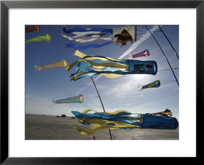 Kites Flying At Beach, Romo, Denmark by Brimberg & Coulson Pricing Limited Edition Print image