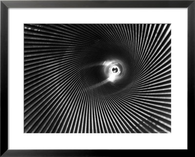 Wide Angle Of The Barrel Of A 16 Inch Gun by Andreas Feininger Pricing Limited Edition Print image