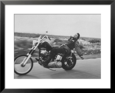 Hell's Angels Bike Rider by Bill Ray Pricing Limited Edition Print image