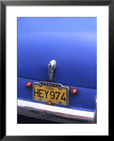 Close-Ups Of Classic 1950'S Autos, Old Havana, Cuba by Bill Bachmann Pricing Limited Edition Print image