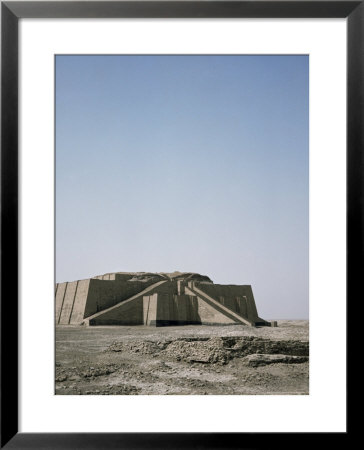 The Ziggurat At Ur, Iraq, Middle East by Richard Ashworth Pricing Limited Edition Print image