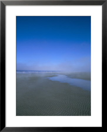 Beach And Sea Mist, Queen Charlotte Island, British Columbia (B.C.), Canada by Oliviero Olivieri Pricing Limited Edition Print image
