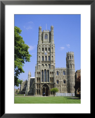 The Cathedral, Ely, Cambridgeshire, England, Uk by Roy Rainford Pricing Limited Edition Print image