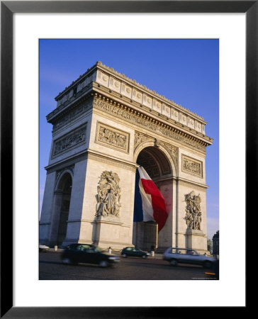 Arc De Triomphe, Paris, France, Europe by Roy Rainford Pricing Limited Edition Print image