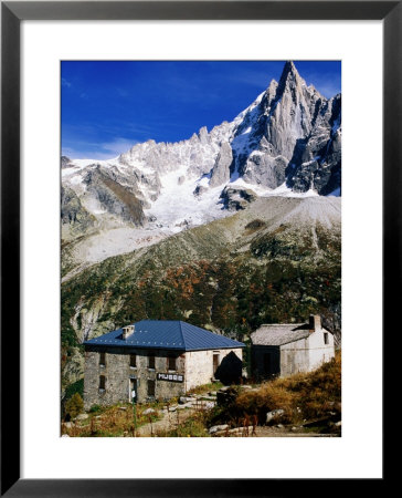 Aiguilles Verte Needle From Montenvers On Chamonix-Aiguilles Walk, Chamonix, Rhone-Alpes, France by Glenn Van Der Knijff Pricing Limited Edition Print image