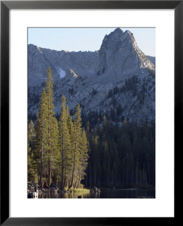 Crystal Crag Above Lake George At Mammoth Lakes, California by Rich Reid Pricing Limited Edition Print image