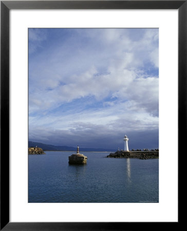Lighthouse And Beacon At The Mariner Entrance To A Safe Port, Australia by Jason Edwards Pricing Limited Edition Print image