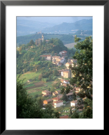 Small Hill Town In The Eastern Piemonte, Italy by Michael S. Lewis Pricing Limited Edition Print image