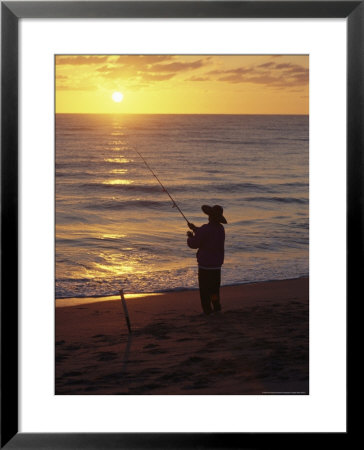 Fishing At Sunrise by Raymond Gehman Pricing Limited Edition Print image