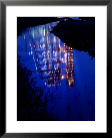 Canal Reflects The Apollo 11 Launchpad The Night Before Liftoff, Kennedy Space Center, Florida, Usa by O. Louis Mazzatenta Pricing Limited Edition Print image