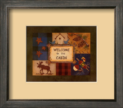 Welcome To The Cabin by Debbie Crabtree Pricing Limited Edition Print image