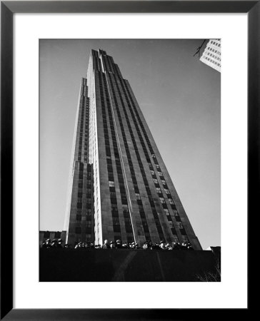 Nbc Building At Rockefeller Center by Margaret Bourke-White Pricing Limited Edition Print image