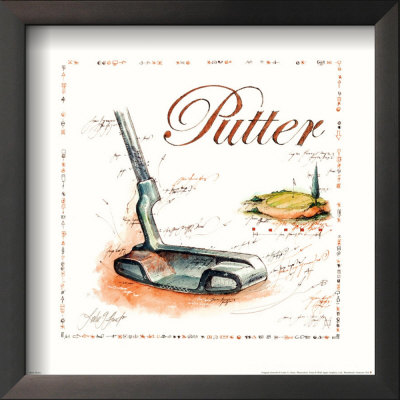 Putter by Leslie Hunt Pricing Limited Edition Print image