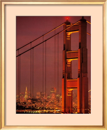 City Colors, San Francisco Bridge by Stephen Simpson Pricing Limited Edition Print image
