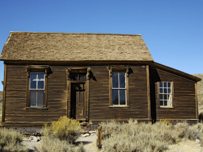 Ghost Town Abandoned Building, Bodie State Historic Park, California, Usa by Dennis Kirkland Pricing Limited Edition Print image