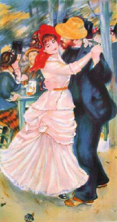 Danse A Bougival by Pierre-Auguste Renoir Pricing Limited Edition Print image