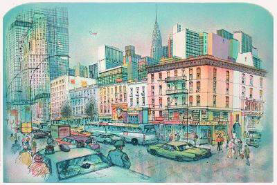 New-York by Rolf Rafflewski Pricing Limited Edition Print image
