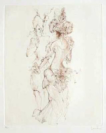 Regards Vii by Leonor Fini Pricing Limited Edition Print image