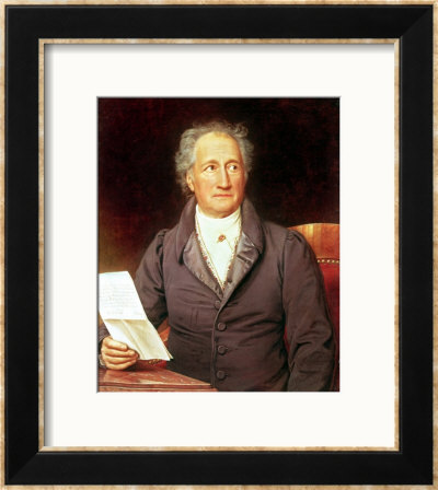 Johann Wolfgang Von Goethe (1749-1832) 1828 by Josef Karl Stieler Pricing Limited Edition Print image