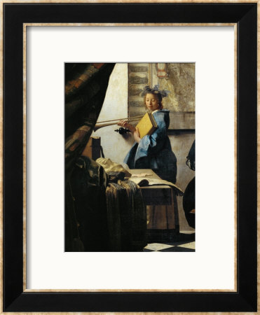 The Painter And His Model As Klio by Jan Vermeer Pricing Limited Edition Print image