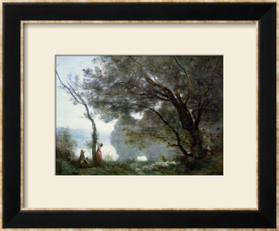Souvenir Of Montefontaine, 1864 by Jean-Baptiste-Camille Corot Pricing Limited Edition Print image