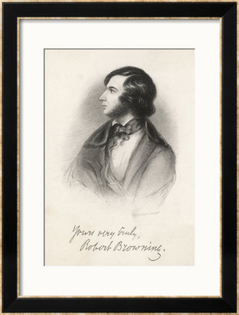 Robert Browning The English Poet As A Young Man by J.C. Armytage Pricing Limited Edition Print image