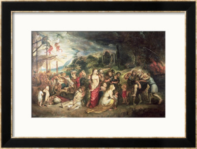 Aeneas Prepares To Lead The Trojans Into Exile by Peter Paul Rubens Pricing Limited Edition Print image