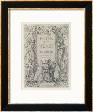 The Frontispiece To J.M.Barrie's Prose Version Of Peter Pan by Francis Bedford Pricing Limited Edition Print image