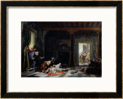 The Death Of The Prince Of Orange, 1861 by Stanislaus Chlebowski Pricing Limited Edition Print image