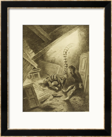 The War Of The Worlds, A Martian Handling-Machine, Finds A Victim by Henrique Alvim Corrêa Pricing Limited Edition Print image