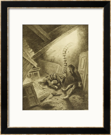 The War Of The Worlds, A Martian Handling-Machine, Finds A Victim by Henrique Alvim Correa Pricing Limited Edition Print image