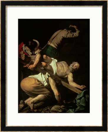 The Crucifixion Of St. Peter, 1600-01 by Caravaggio Pricing Limited Edition Print image