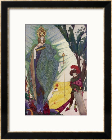 Kay Meets The Snow Queen by Harry Clarke Pricing Limited Edition Print image