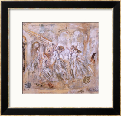 One Man Dancing With Five Women by Marta Gottfried Pricing Limited Edition Print image