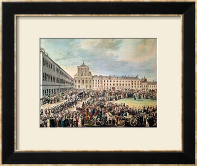 Funeral Of Ludwig Van Beethoven In Vienna, 29Th March 1827 by Franz Stober Pricing Limited Edition Print image