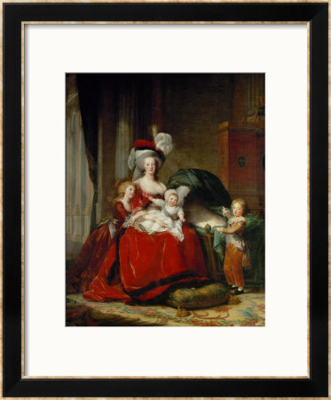 Queen Marie-Antoinette And Her Children, 1787 by Elisabeth Louise Vigee-Lebrun Pricing Limited Edition Print image