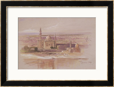 Agra Mosque, Cairo by Edward Lear Pricing Limited Edition Print image